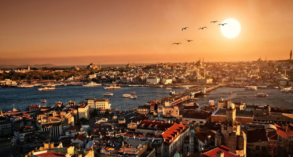 İstanbul Tarihi Yarımada görüntüsü