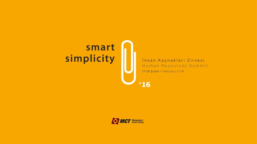 İnsan Kaynakları Zirvesi Smart Simplicity - Akılcı Sadelik