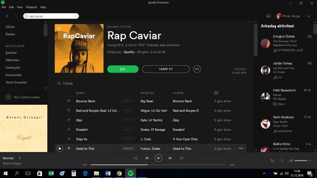Spotify Rap Caviar